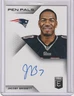 Jacoby Brissett 2016 Panini Donruss Elite Blue Ink Pen Pals Rc On Card Auto