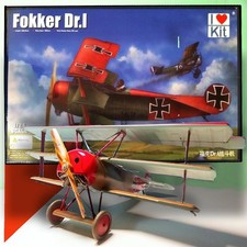 I LOVE KIT 62403 1/24 FOKKER DR.1 TRIPLANE KIT MODELLINO DI PRECISIONE