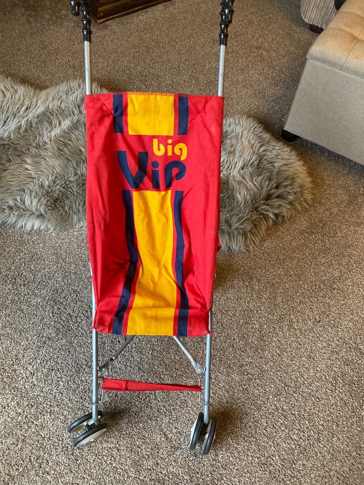 Vintage Folding Doll Stroller