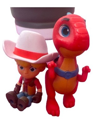 Dino Ranch Figuren Set Actionfigur Kinder Mehrfarbig 11 cm