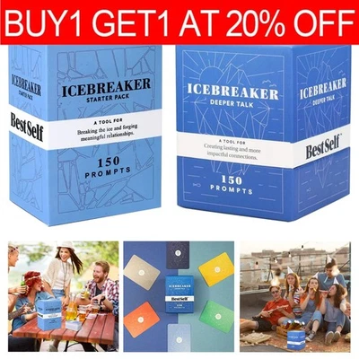 BestSelf Icebreaker Game Set – Starter Pack & Deeper Talk Christmas Party Game