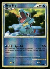 Totodile 74/95 Common Call of Legends Pokemon Reverse Holo LP on eBay