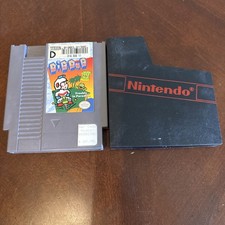 Dig Dug 2: Trouble in Paradise Nintendo  Clean Label Authentic