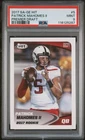 2017 Sage Hit Patrick Mahomes II #5 Rookie Premier Draft PSA 9 Mint