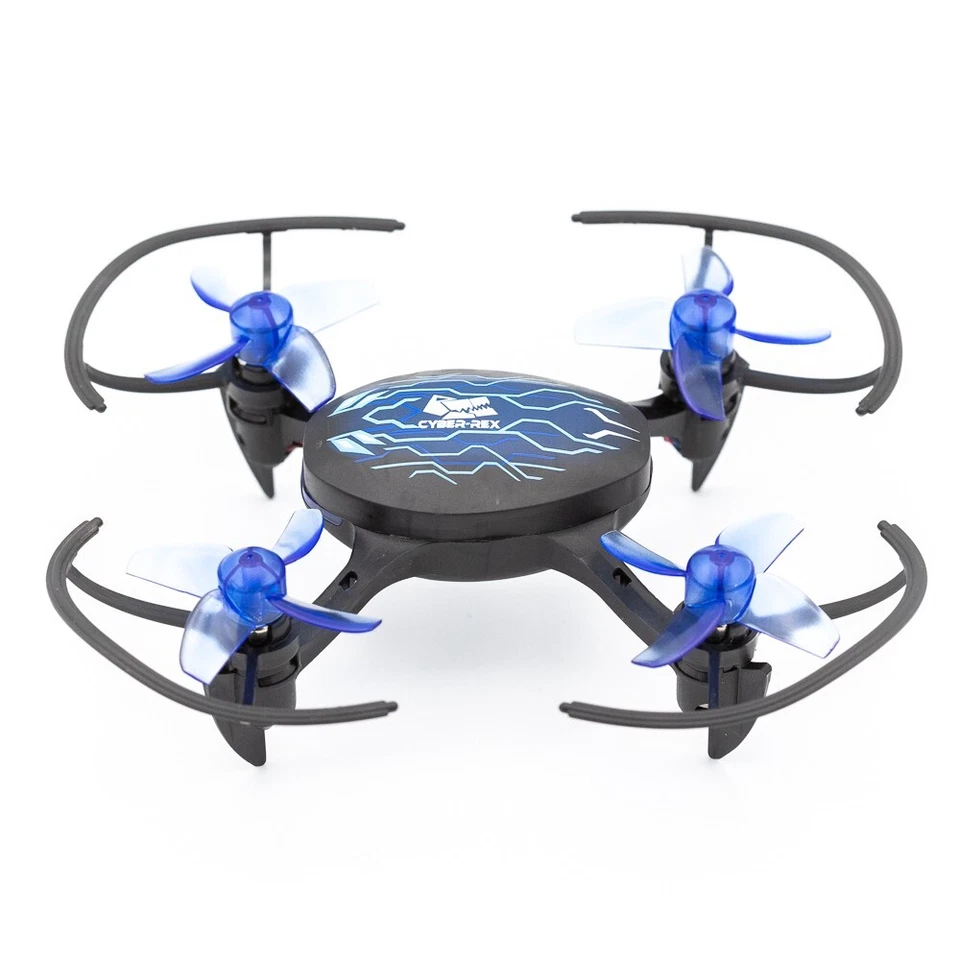 ThrillMotion Cyber-Rex Mini RC Drone Kit for Kid Beginners and Adults, 2 Speed L - Image 4 of 4