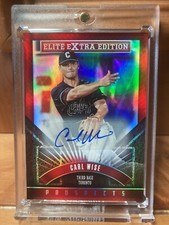 Carl Wise 2015 Panini Elite Extra Edition Autographed Prospects Auto #123