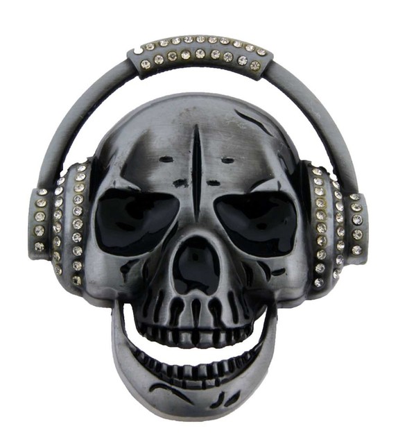 skull head belts