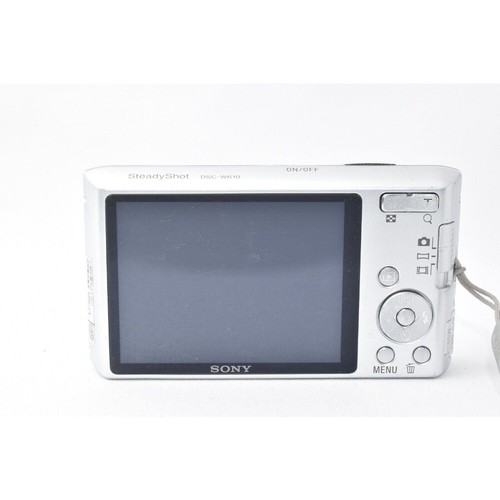 Sony Cyber Shot DSC-W610 Digital Camera Built-in Flash Smile Detection Silver - Picture 7 of 12