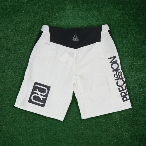 Reebok White Speedwick Performance MMA Hero Training Men's Shorts - Picture 2 of 4