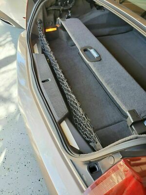 Envelope Style Trunk Cargo Net For Cadillac XLR 2004-2009 - Black Storage Organizer