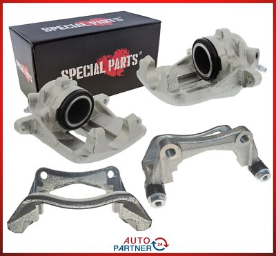Bremssattel + Sattelhalter Satz vorne für BMW 3 E30 Bremssystem Girling / Lucas