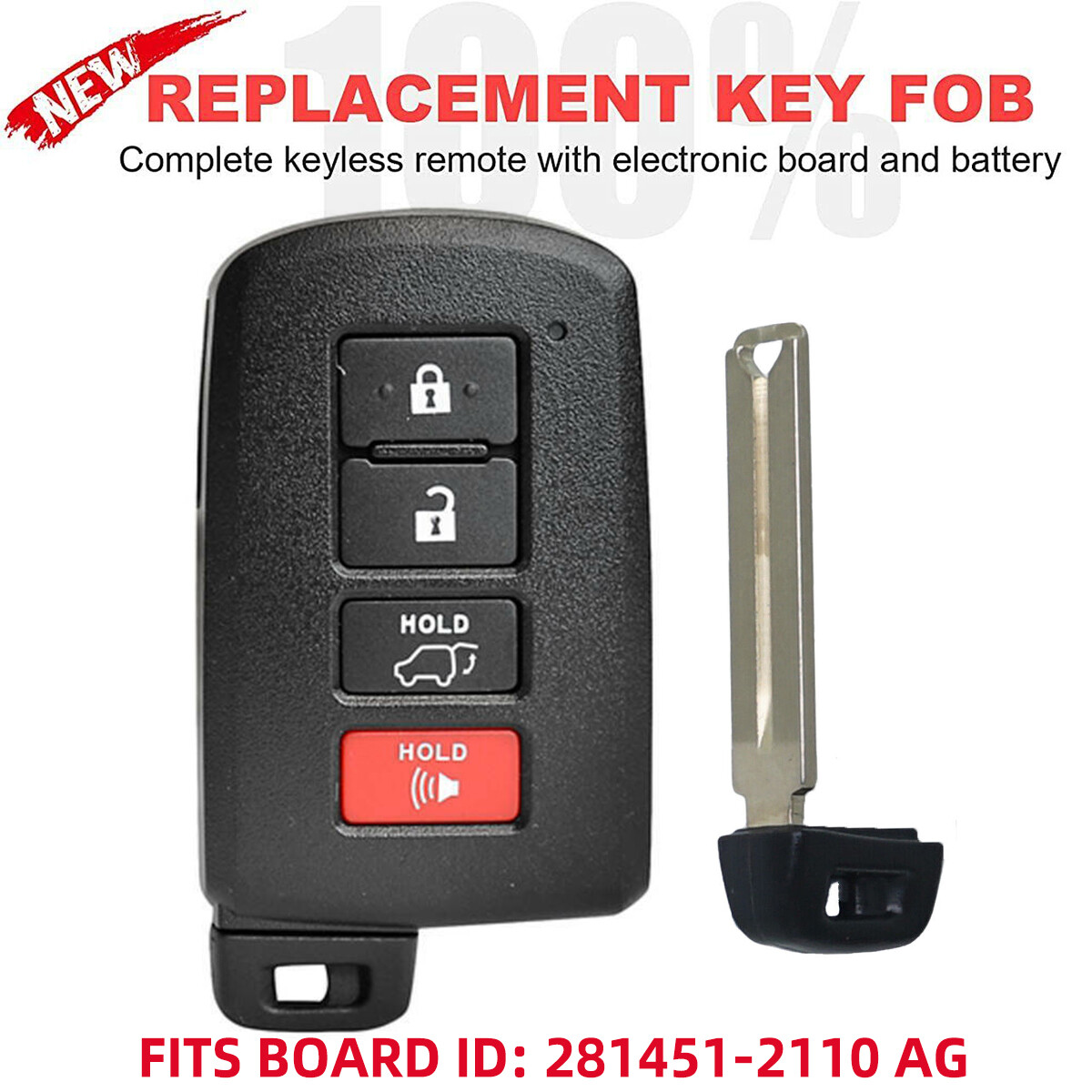 For 2014-2019 Toyota Highlander Smart Remote Key Fob HYQ14FBA - Foto 10