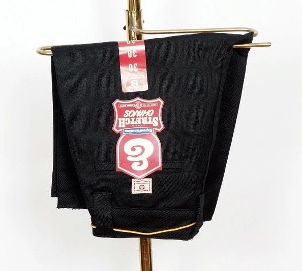 Expedition one Skateboards Chinos Shorts Pants Trousers Drifter black Stretch 30 - image 3 of 4