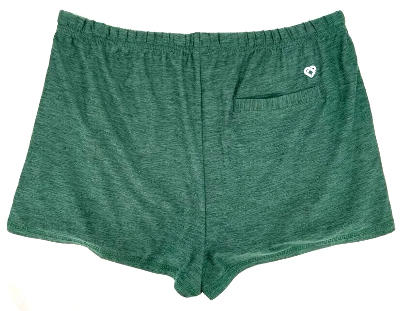 NUEVO Pantalones Cortos Atléticos Eastern Michigan Eagles Coliseo Verde Cordón Para Mujer M Foto 2 de 4