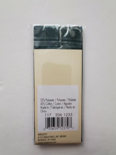 Wright's Bias Tape Extra Wide Double Fold - 3 YD - .5" Wide - PC206 - Picture 23 of 35