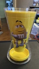 Yellow JUST Push IT M&M'S Dispense