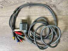 Official Microsoft Xbox 360 Audio Video AV Component HD Cable Cord OEM