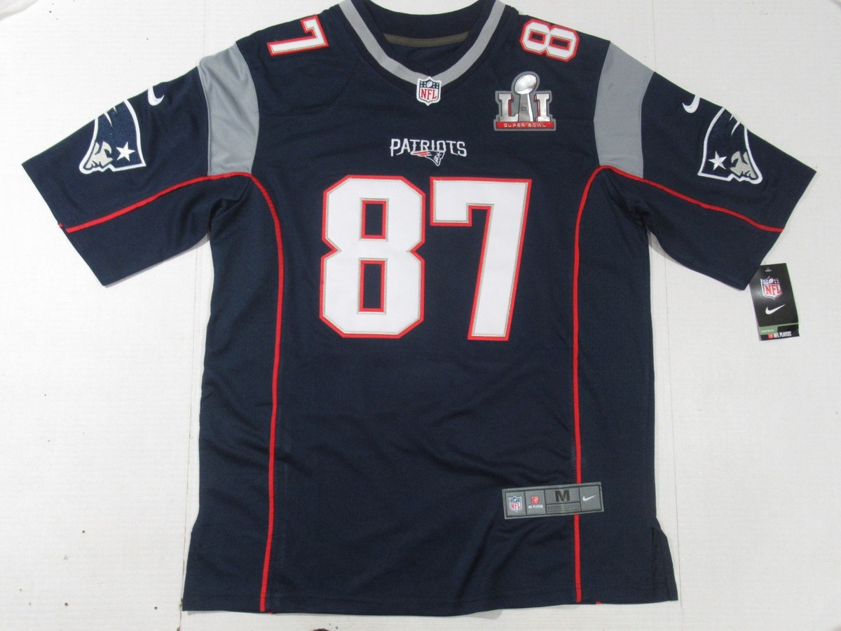 Rob Gronkowski #87 New England Patriots Super Bowl LI 51