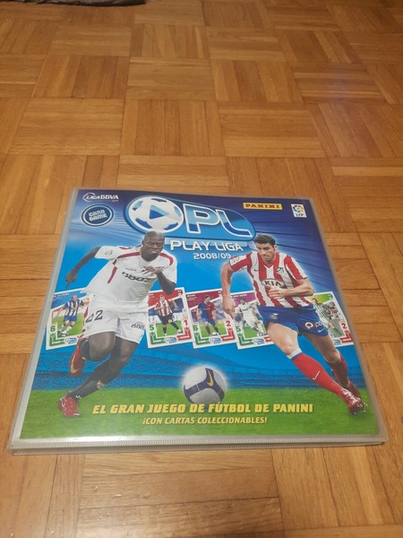 Panini play liga 2008 2009 completa,Messi,Agüero,Iniesta,Eto'o