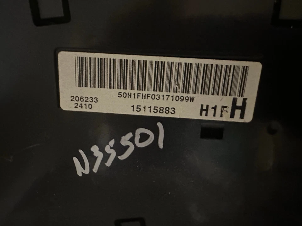 Painel de instrumentos velocímetro 2002 03 04 GMC Envoy/XUV/XL 187.609 milhas RECONSTRUÍDO - Imagem 3 de 3