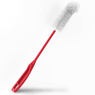 KONEX 17'' Long Bottle Cleaning Brush For Bottles, Wine glasses, Travel Mugs