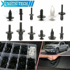 350pcs Auto Bumper Fender Push Pin Clips Rivet Fasteners Panel Molding For Chevy