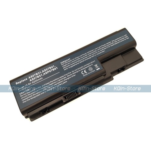 Batterie Neuve Pour Acer Aspire 5315 5530 5720 Et Autres | 11.1V 5200mAh Li-Ion, Garantie 1 An