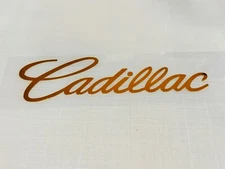 Cadillac Script Text Die Cut Vinyl Decal Many Sizes & Colors