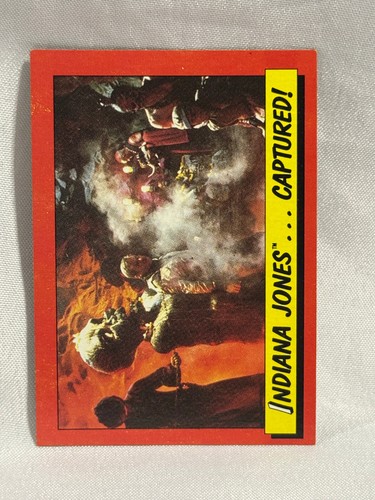 Topps Indiana Jones & Temple Of Doom 1984 Trading Cards Singles U Pick FREE SHIP - Picture 20 of 55