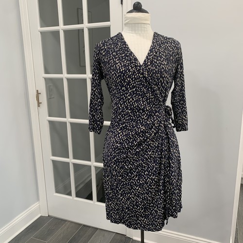 Ann Taylor Wrap Dress LP Large Petite 