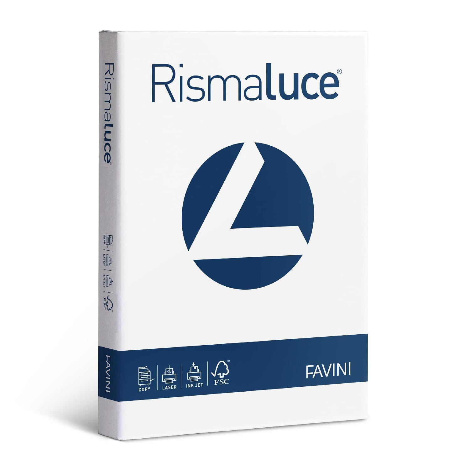 Favini Risma Carta A4 150 Fogli Rismaluce Bianco A680234