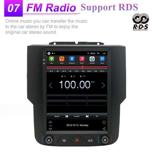 9.7" Auto Radio GPS Wifi für Dodge RAM 1500 2500 3500 4500 2013-2018 mit Carplay - Picture 16 of 24