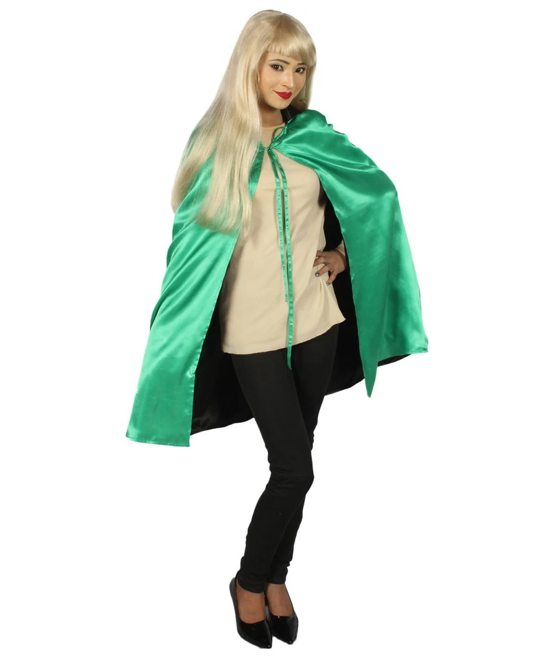 Disfraz de capa de vampiro reversible para mujer adulta | Opción de varios colores Foto 4 de 4