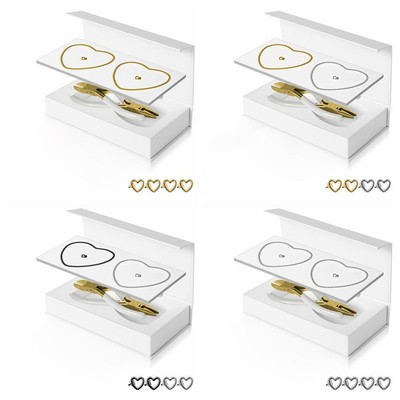 Silber Farbe Gesperrtes Armband Edelstahl Armband-Making-Kit  Liebhaber