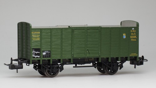 Trix H0 52 3603 00 off. Hochbord Güterwagen K.Bay.Sts.B. OVP !! NEU !! TOP !! | Condition: Neu