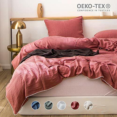 Simple Opulence 100 Pure Linen Duvet Cover Set Breathable With