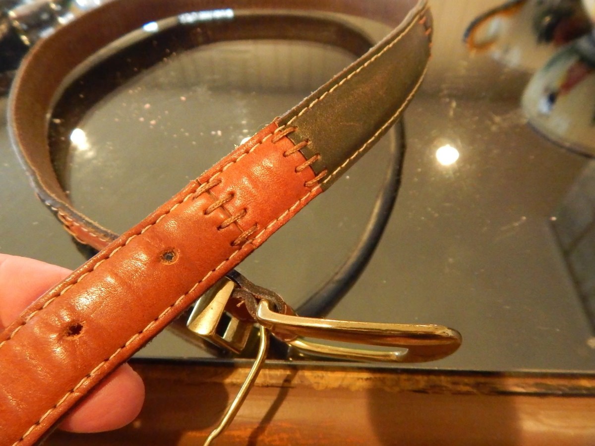 Fossil & others vintage belt bundle WOMENS Vintage Fossil leather belt sz Sm BOHO | Mercari main image 3