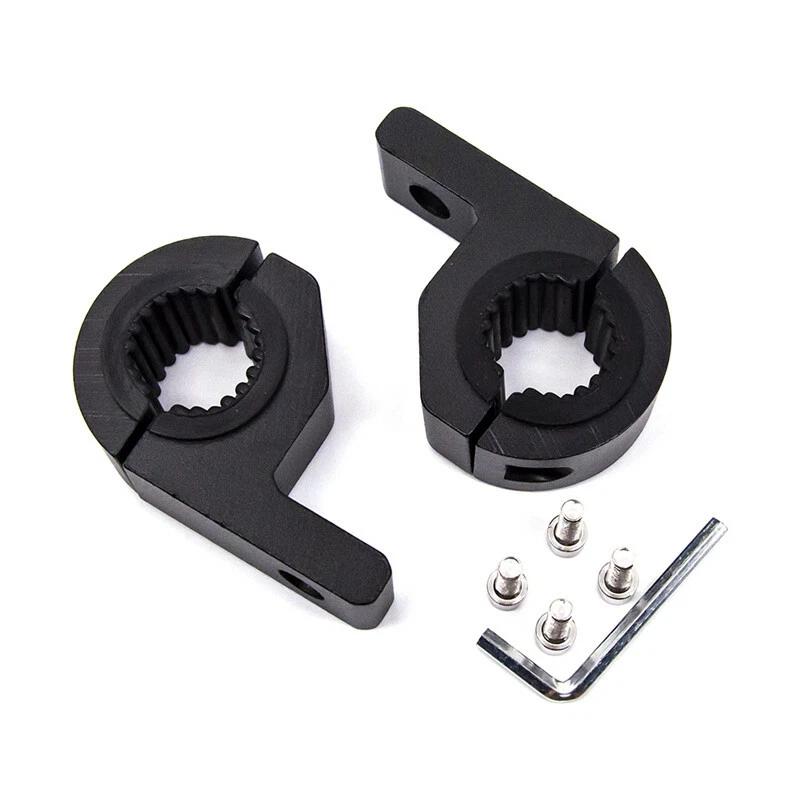 Abrazadera de luz LED de aluminio Soporte indicador de señal de motocicleta de montaje de 3 cm Foto 3 de 4