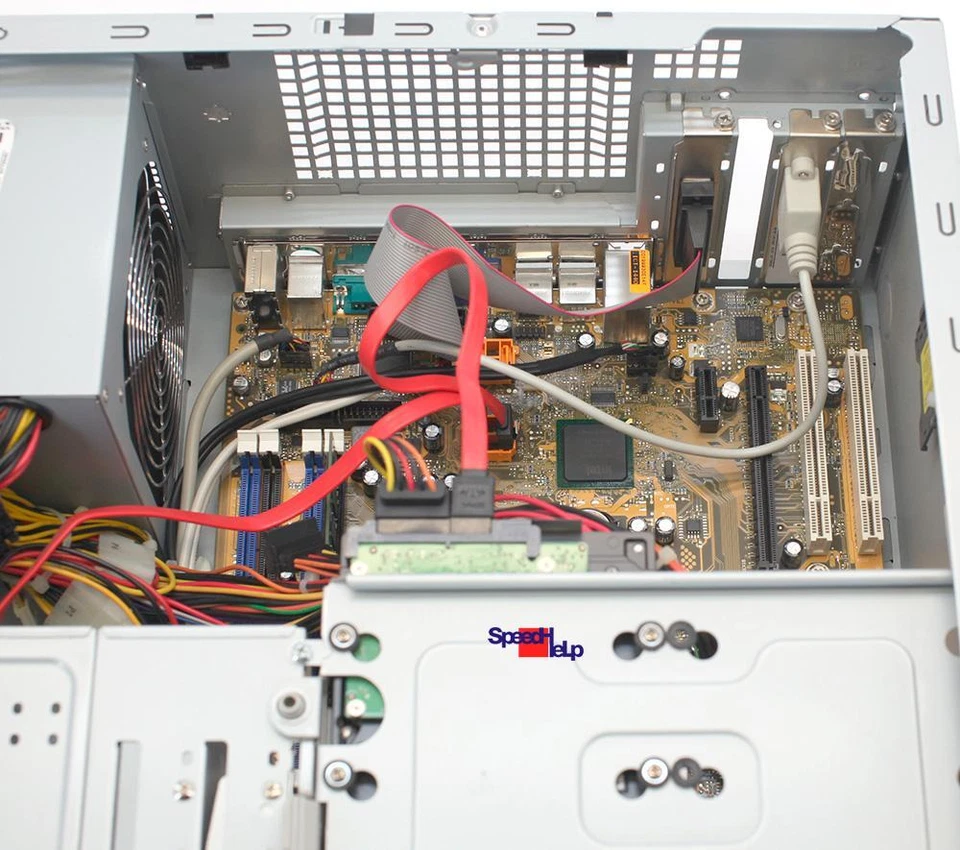 EXONE EXACOMPUTER PC COMPUTER FSC FUJITSU SIEMENS D2581 RS-232 PARALLEL LPT PORT - Immagine 4 di 4