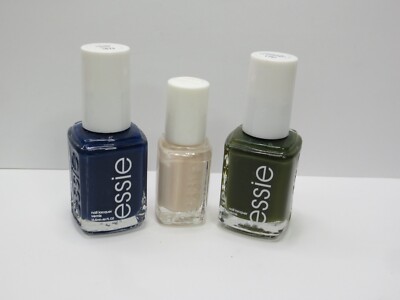 ESSIE 3PC NAIL POLISH SET - BALLET SLIPPERS, INFINITY COOL & MEET ME AT MIDNIGHT