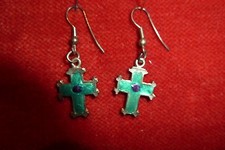 Ohrringe - Folklore Schmuck - Modeschmuck - Kreuze, Gothik  - unikate -