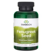 Swanson Fenugreek Bockshornklee 610 Mg 90 Kapseln