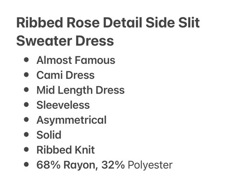 Midi Dress Sleeveless Spaghetti Straps Asymmetrical Rose Detail Size S Beige - Picture 4 of 4