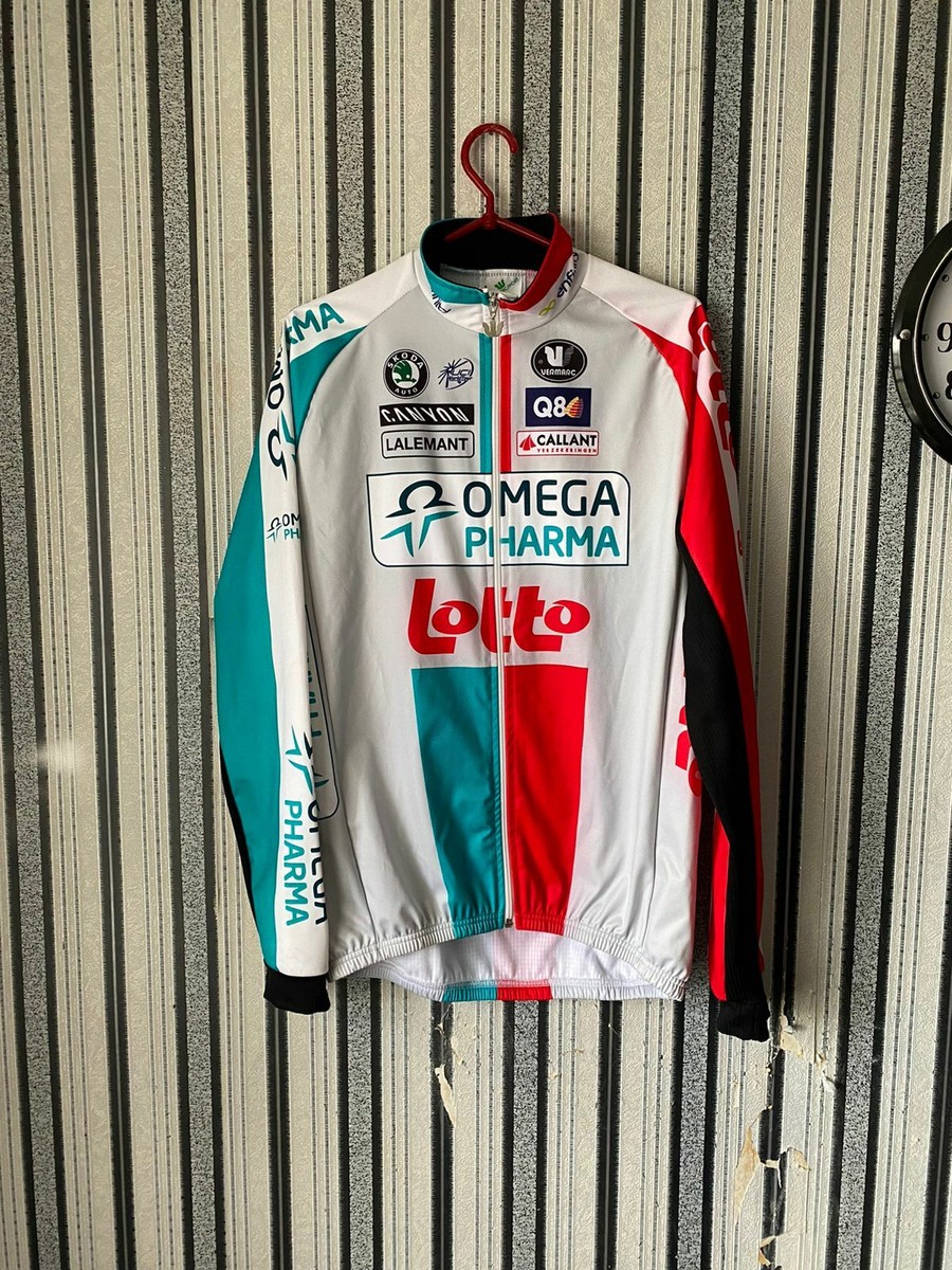 ◆ VERMARC　OMEGAPHARMA - LOTTOプロチーム XL vermarc omega jacket Omega Pharma long Sleeve Men's Cycling