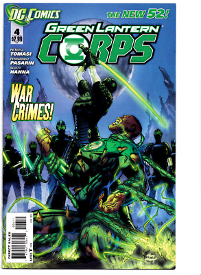 Green Lantern Corps #4 2012 DC Comics