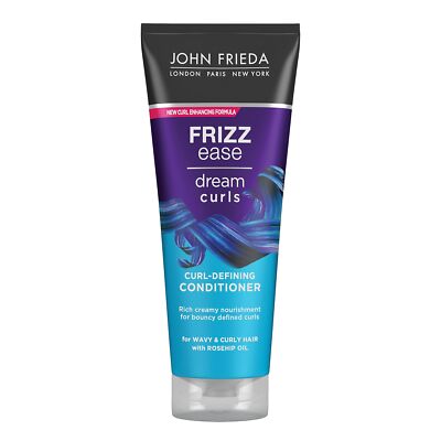 John Frieda Frizz Ease Dream Curls Curl-Defining Conditioner 250ml Anti-Frizz...
