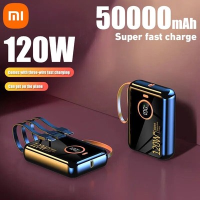Xiaomi 120W Power Bank 50000mAh Portable Large Capacity Mobile Power Supply