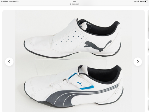 Puma Redon Move Slip On Mens Size 11White Sneakers Casual Shoes 185999-06 -NICE - Picture 3 of 7