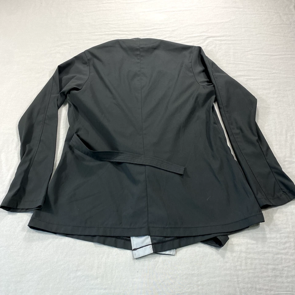 DE COLECCIÓN Nike Gi Mujeres Pequeñas Negras Artes Marciales Karate Jiu Jitsu Judo Elastizado Y2K Foto 2 de 4