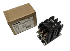 Furnas 42BF35AJ 3-Pole 30A 24VAC Coil Definite Purpose Contactor - New